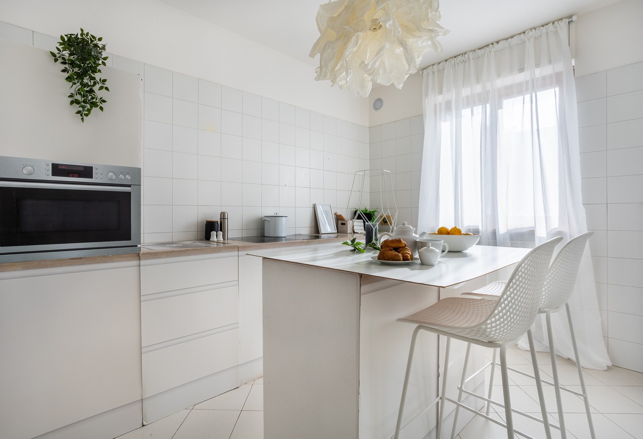 prima e dopo cucina